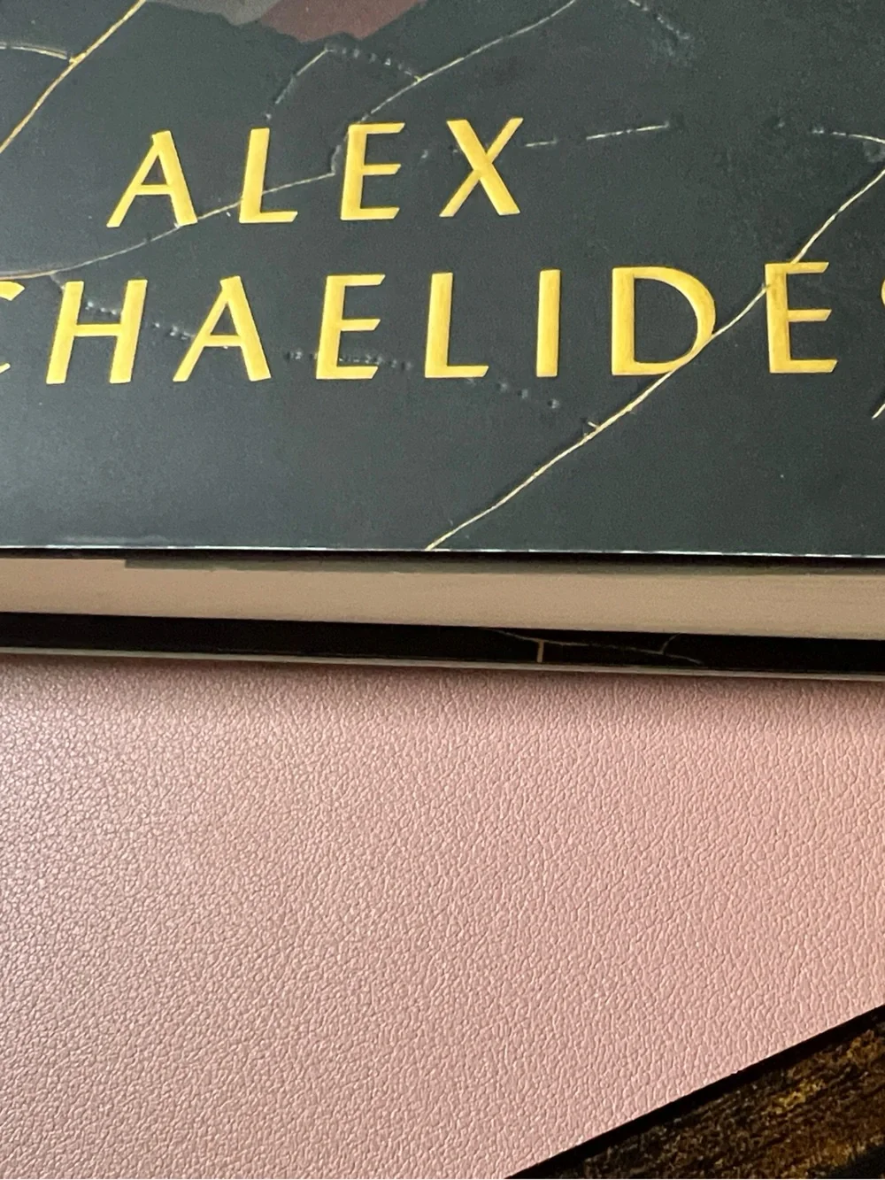 The Maidens Hardcover Book - Black and Gold